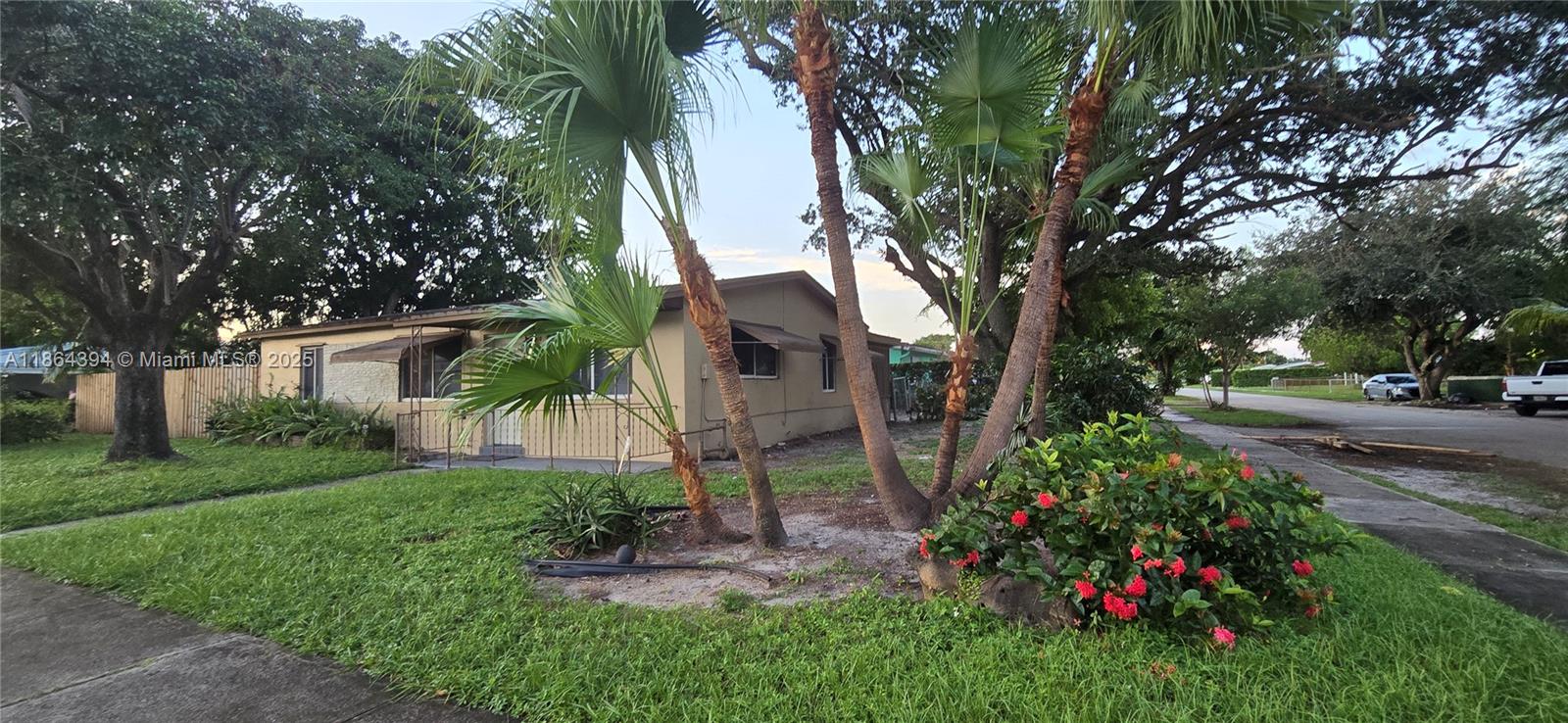 Welcome to this cozy and spacious corner home nestled in desirable West Hollwood. This home is centrally located and features 3 bedrooms, 1.5 bathrooms, oversized family room, fenced yard, fruit trees (mango and Star fruit), tiles throughout, 2 fridges. Section 8 voucher holders are welcome. Close to major expressways, schools, houses of worship, shopping plazas, restaurants. Documents required and it is ready for move. NO HOA approval required.
