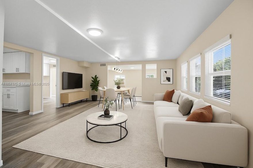 Remodeled , UNFURNISHED single house. Central A/C , brand new bathrooms. Impact windows, fully remodeled spacious kitchen with quartz countertops, stainless steel appliances, spacious den with 4 impact windows  can be a third bedroom. Nice and quiet dead-end street. In the heart of Dania Beach, 5 min drive to Dania Point, FFL international Airport. WASHER&DRYER INSIDE. MOVE-IN READY. NEXT TO US1, LARGE FENCED BACKYARD. LARGE DRIVEWAY, YOU CAN PARK 3+ cars.