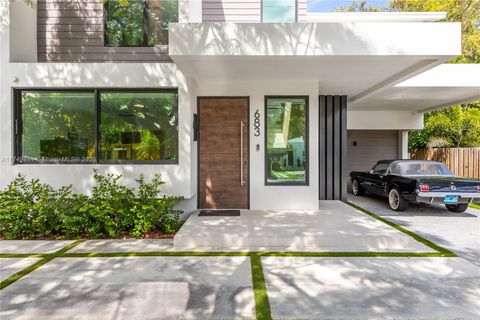 A home in Miami