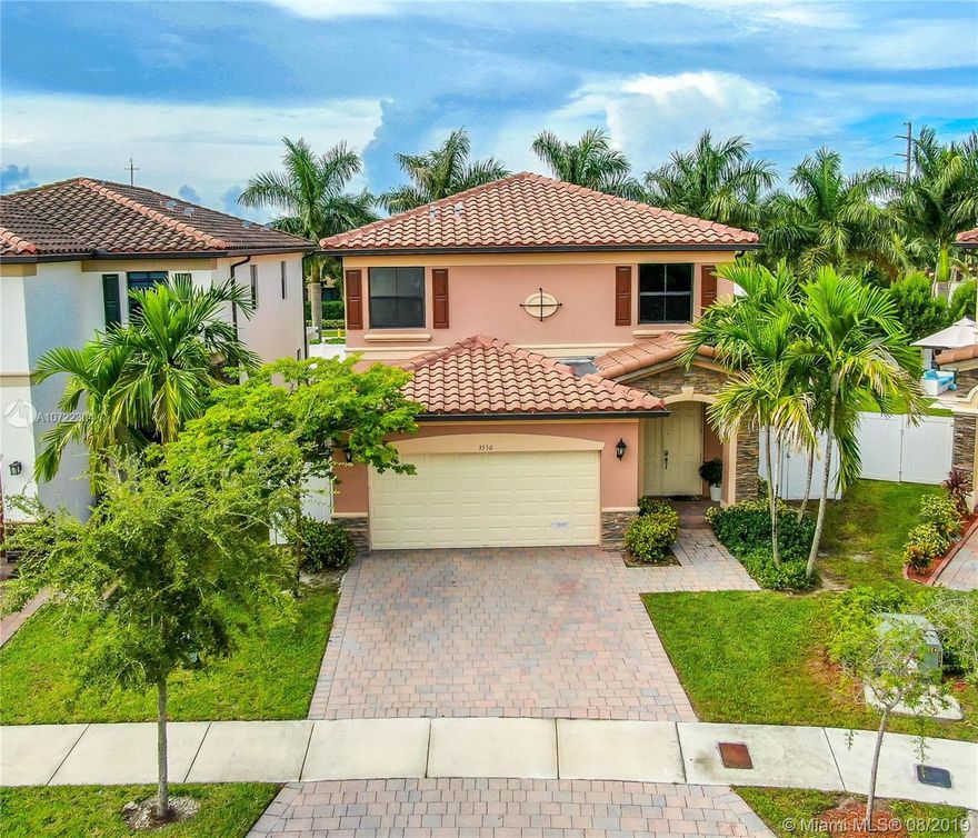 WELCOME HOME! Amazing opportunity to own this beautiful 4 bedroom/3 bath home in the Lennar community of Aragon, in Hialeah Gardens. This home has a great floorplan with one bedroom and one full bath downstairs, kitchen featuring stainless steel appliances and granite countertops, updated bathroom, large living and family room and much more. The outdoor patio area has enough space for a pool, great for entertaining! Community features include guard gate, pool, fitness center, security and more. Within minutes of shopping centers, restaurants, and highways. Don't hesitate, make your appointment today to see this wonderful home!