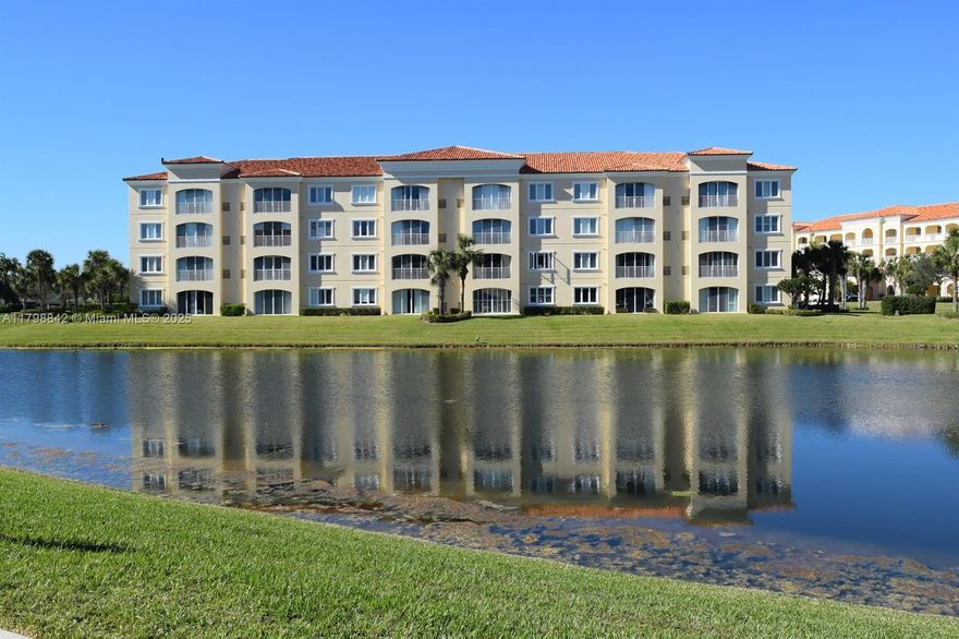 Resort-Style Living at its Finest! This stunning 2-bedroom, 2-bathroom,plus a den corner unit boasts 1989 sq ft of space with a split floor plan and 10’ ceilings, creating an inviting “beachy” atmosphere. Featuring impact windows, wood and tile floors, and plenty of storage, including a laundry WITH A DEN room.  ALL TOP OF THE LINE APPLIANCES. Enjoy breathtaking lake views and sunsets over the Marina and Indian River, with ocean access and no fixed bridges. Located minutes from the beach, restaurants, and entertainment. Pet-friendly, 24-hour security, and a vibrant community lifestyle await! HARBOUR ISLE AT HUTCHINSON ISLAND
