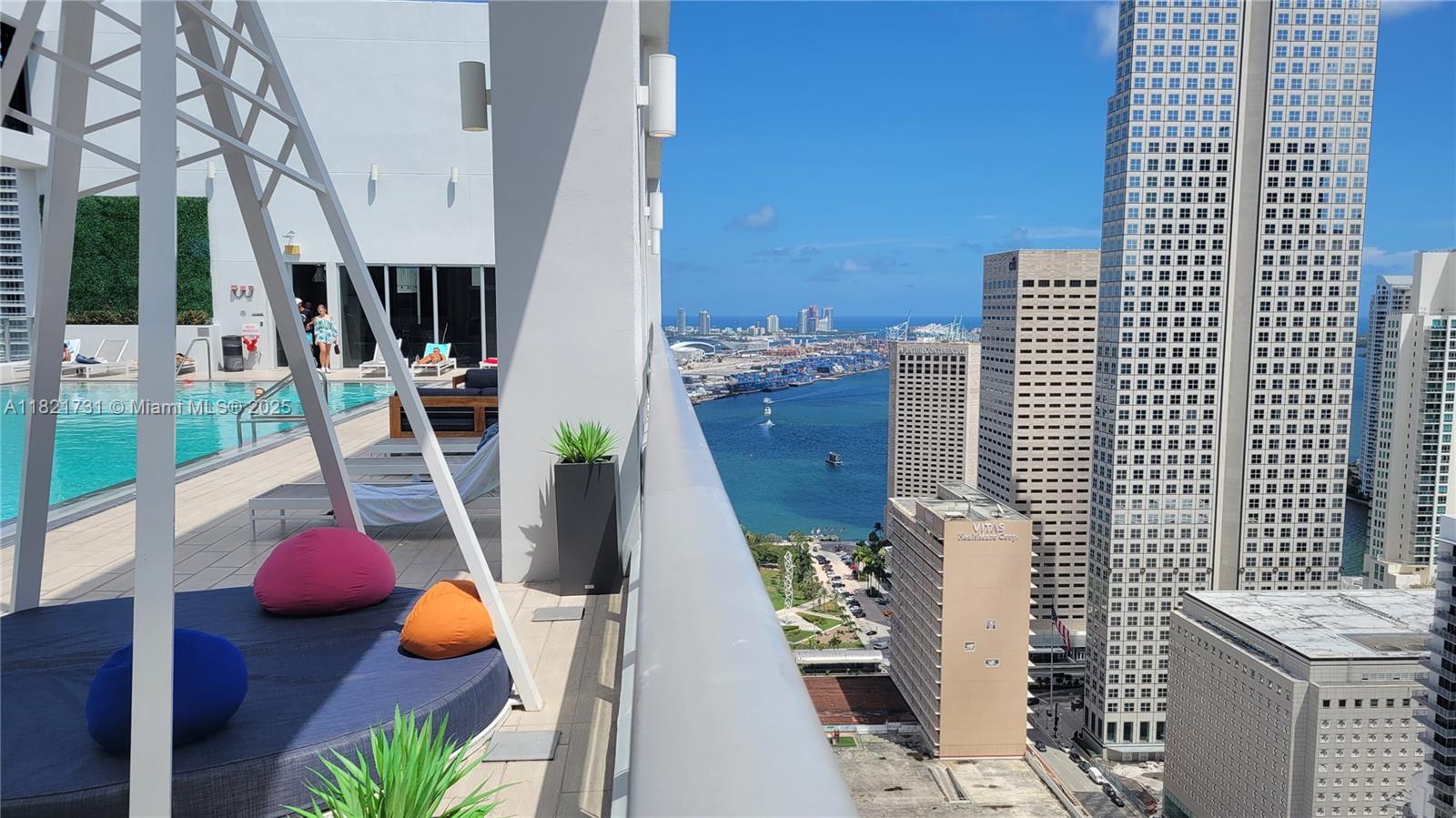 Rental Property at 151 Se 1st St 1603, Miami, Broward County, Florida - Bedrooms: 1 
Bathrooms: 1  - $2,300 MO.