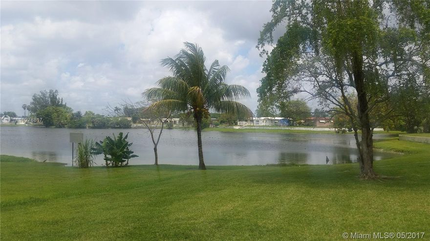 Great for condo in a quiet community with a lake out back there are only 2 buildings with 4 units in each one- Which means there are not alot of other residents to share with. Only 8 families total make up the association which is very good with minimal problems or voting issues as in many other associations. Located in a well kept Margate neighborhood and community. The Association has pool but currently down for maintenance. If you would like this as a Rental, it has been rented below market at $1,025. Association pays for your Water, Garbage, and Building Insurance.