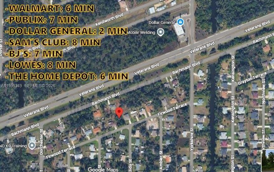 Great Opportunity to own your Land and build your dream home on the west coast of Sunny Florida; Enjoy the prestigious location on South Florida, close to highways, beaches, airports and shopping, but secluded enough from major big cities, to live in a secure and serene environment. Do not miss this opportunity!! Bring your best offer and be owner of your land in Florida. Port Charlotte is north of Naples, south of Tampa, perfect location. Houses are high valued, and you can own this piece of land in a greatly established neighborhood, with a gorgeous west coast sunset.