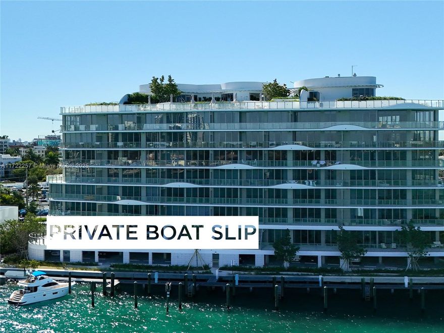 Discover your dream home in this stunning brand-new condo at Onda Residences, located in the exclusive Bay Harbour Islands, Miami, Florida. This exquisite 2-bedroom plus den unit has been thoughtfully transformed into a full 3-bedroom, 3-bathroom haven, featuring a custom-built wall, closets, and door for enhanced privacy and functionality.
The owner has invested nearly half a million dollars in top-of-the-line interior design and furnishings. Step outside to your private marina slip, this unit includes a 45-foot boat slip, making this residence a boater’s paradise. Embrace the waterfront lifestyle with direct access to the beautiful waters of Miami.Onda Residences offers a range of upscale amenities, including a stunning pool, fitness center, and communal spaces designed for relaxation.