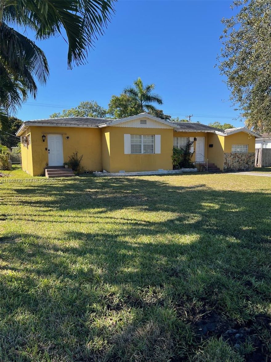 Live in beautiful Miami Springs—Tree City USA—where you can enjoy bike paths, a public golf course, and a charming small-town feel just minutes from the airport, the beach, and the Design District. This property is ideal for upgrading and customizing to create your perfect home.