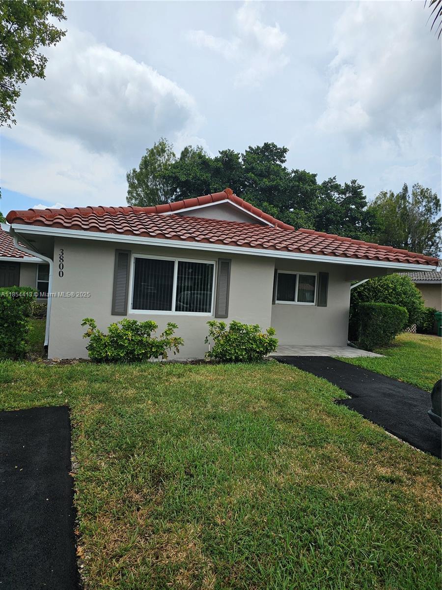 Welcome to the most beautiful and most updated 3/2 half duplex available in Coral Springs. Completely updated with high end appliances, high end kitchen, high end 30/24 ceramic tile flooring, new washer & dryer, new/luxury bathrooms, new drywall, new paint, beautiful lighting, very big patio, new asphalt driveway, new impact window throughout, huge backyard, storage room and much more.