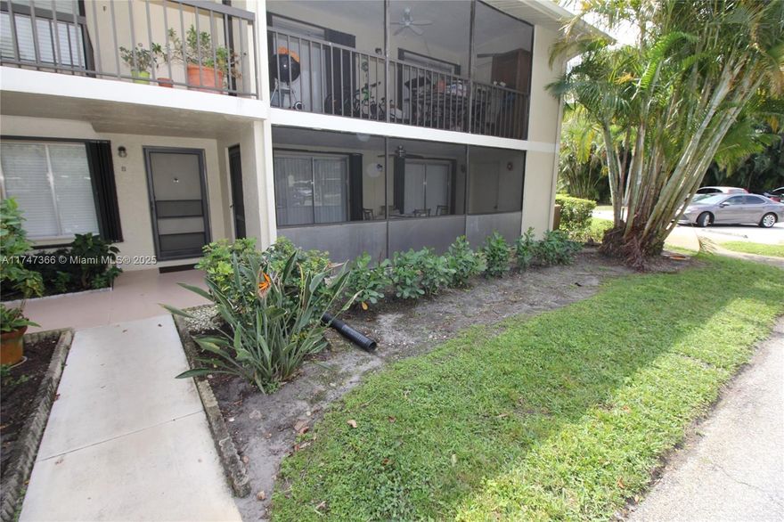 Available April 15, 2025 to December 20, 2025 ONLY, not available annually. 6 months minimum lease. First floor condo furnished and turnkey. Kitchen has granite countertops, new stainless-steel appliances. Carpet and tile flooring. Enjoy the spacious screened in private patio. Unit comes with 2 assigned parking spaces. Community pool and clubhouse. NO smokers and NO pets allowed per Owner. This condo is centrally located to shopping and restaurants with I-95 and FL Turnpike access only minutes away. HOA application with interview required. Application fee $150 per person. Credit report RentSpree $50. Tenant to pay first month, last month and security deposit. Tenant pays electric bill, exit clean fee $200, sewer/water included.