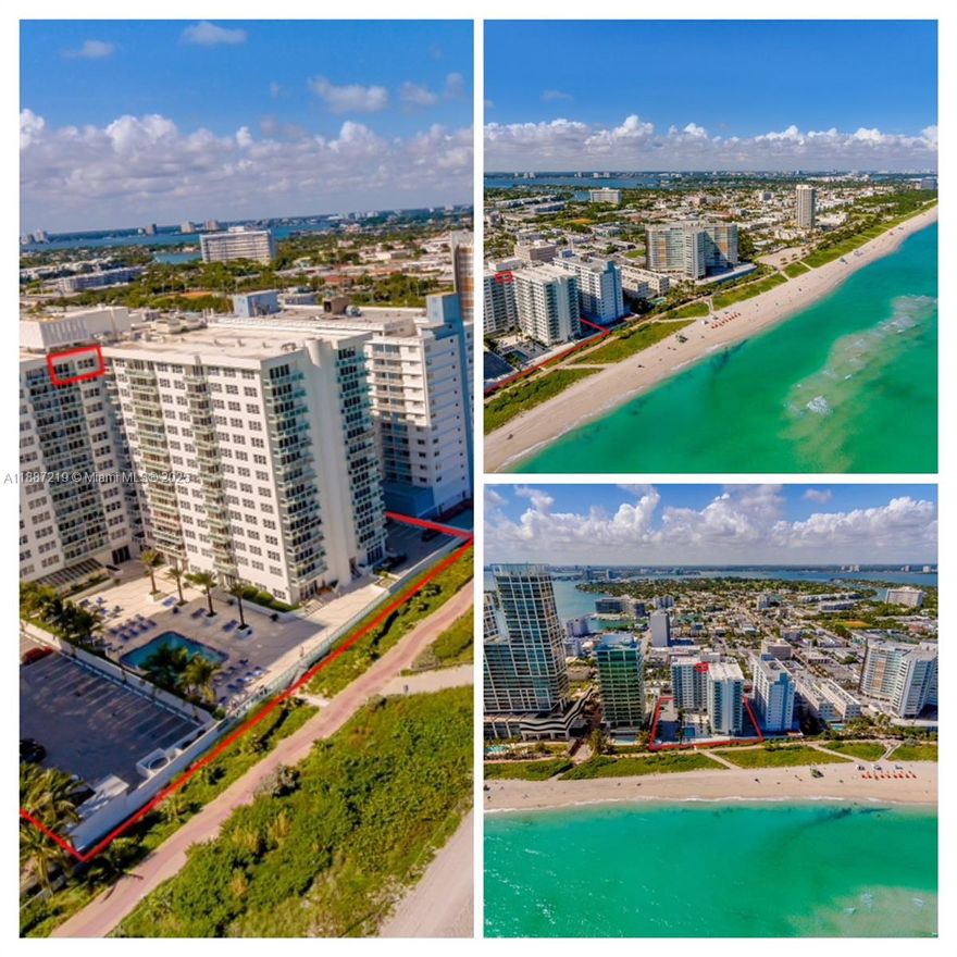 GORGEOUS MIAMI BEACH FURNISHED PENTHOUSE W BREATHTAKING. STUNNING DIRECT OCEANFRONT VIEWS (EAST EXPOSURE).FANTASTIC ENTERTAINING SUNRISE TO SUNSET. 2 BEDS/1-1/2BATH.MASTER BEDROOM FEATURES CUSTOM BUILT OUT CLOSET & OCEAN VIEWS. 2nd DEN-BEDROOM AREA WITH CLOSET & HI CEILINGS;MARBLE FLOORS. EXPANSIVE SUN FILLED LIVING AREAS SURROUNDED BY OCEAN VIEWS.MODERN KITCHEN, GRANITE CTOPS,S/S APPL BKFST/BAR.NEW LAUNDRY ROOM INSIDE THE UNIT.A MORRIS LAPIDUS GEM-METICULOUSLY MAINTAINED;5 STAR SERVICE & AMENITIES: 24HR DOORMAN,POOL,GYM, LOUNGE,BUSINESS CENTER,SAUNA STEAM,LOCKERS,VALET PKG.DIRECT BOARDWALK/BEACH ACCESS-UNPARALLELED BEACH LIFESTYLE 1 GARAGE PKG SPACE.NORTH BEACH LOCATION-WALK TO RESTAURANTS,CAFES, SHOPS & PUBLIX. AVAILABLE FROM OCT 7 TO DEC 20TH 2025 AND 1-YEAR LEASE FROM MARCH 22,2026 +
