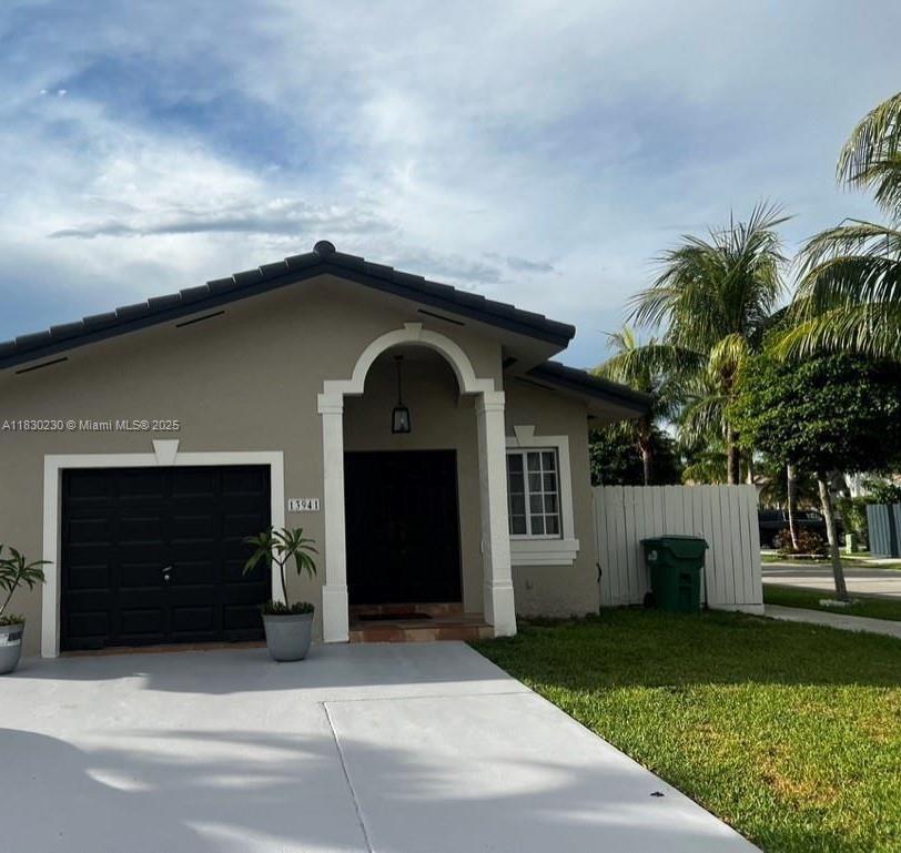 Nice corner single family, 2 bedrooms and bathroom, one car garage, one story, NO HOA, kitchen and bathroom are renovated, all tile, great area and conditions, near to Dolphin and International Mall, minutes away from FUI, near to major highways and shopping centers, great school area, ready to move in! Contact L/A, all showings must be by appointment! **DEAR AGENTS PLS SEE BROKER REMARKS FOR MORE INFORMATION** **Do not miss it**