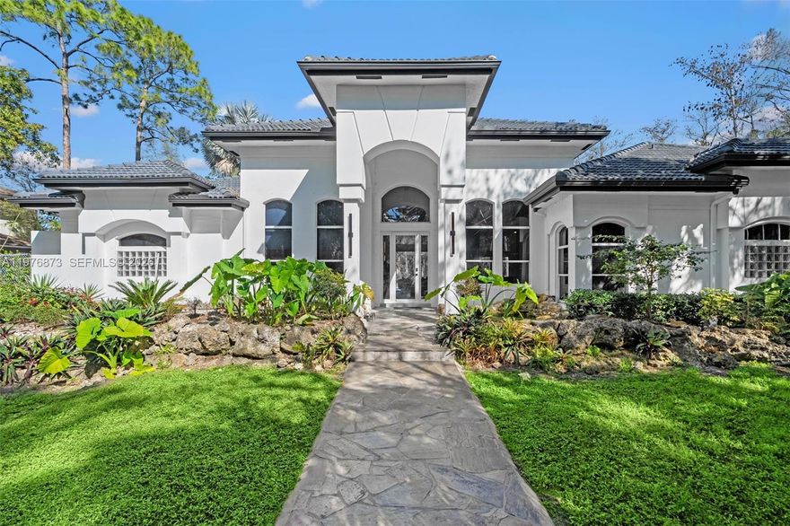 Fully Remodeled Home in Parkland. 

Discover this exquisite 5-bedroom, 4-bathroom home, where modern luxury meets comfort. This beautifully remodeled property features fresh 4ft x 4ft tiles, new lighting, and impact-resistant doors throughout.

Step into a chef’s dream kitchen with a gas stove, modern hood, ample storage, and a spacious pantry, complemented by a cozy breakfast area with lovely views. The updated bathrooms include two master baths, a Jack and Jill bath, and a cabana bath, all featuring contemporary finishes.

The outdoor space showcases a newly remodeled pool, a stylish deck, and a reverse osmosis water filter system, all securely enclosed within a new privacy fence. Enjoy the lush landscaping, complete with palm and pine trees that create a serene environment.

Upstairs, find a second master suite with its own bath, two closets, and a small living area with a fireplace, overlooking the beautiful backyard. A newly added liquor bar is perfect for entertaining, while the three-car garage offers plenty of parking space, including accommodations for an RV or boat.

Equipped with two efficient A/C units (just three years old) and a new gas tankless water heater, this home ensures modern comfort year-round. Carbon Dioxide & Fire Alarms throughout house & new alarm System.

Don’t miss the chance to make this exceptional Parkland residence yours—schedule a viewing today!