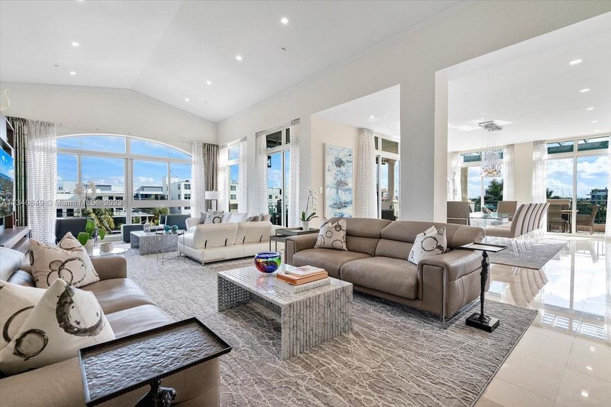 A BOATER'S DREAM. THIS PINNACLE PROPERTY COMBINES LUXURY AND FUNCTIONALITY BOASTING A PRIVATE DOCK EQUIPPED WITH LIFT CAPABLE OF ACCOMMODATING 20,000 LB BOAT. INDULGE IN A SUBLIME RETREAT OFFERED BY THIS RECENTLY REMODELED 4/4.5 PENTHOUSE. STEP INTO GRANDEUR WITH UP TO 14 FT. CEILINGS, AN OPEN FLOOR PLAN & WRAPAROUND BALCONY THAT OFFERS BREATHTAKING SUNRISE AND SUNSET VIEWS OVER THE WATER & CITY OF FT. LAUDERDALE. CULINARY DELIGHTS AWAIT IN THE GOURMET KITCHEN FEATURING HIGH-END WOLF APPLIANCES AND DUAL 13-FT ISLANDS. THE MASTER SUITE, WITH ITS DOUBLE WALK-IN CLOSETS & SPA-LIKE BATH, PROVIDES A PRIVATE SANCTUARY. EMBRACE THE FLORIDA LIFESTYLE WITH EASY OCEAN ACCESS & THE VIBRANT LAS OLAS DINING & SHOPPING SCENE JUST A SHORT STROLL AWAY. THIS WATERFRONT OASIS AWAITS YOUR DISCERNING TASTE.