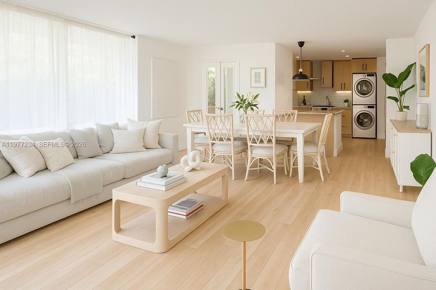 Welcome to this exceptional residence at Commodore South Club in Key Biscayne, one of the island’s most desirable and well maintained buildings, known for its outstanding staff and wonderful community of residents. Located just steps from the beach, the building offers the perfect balance of comfort, privacy, and effortless coastal living. The 3 bedroom 2 bath apartment features expansive wraparound terraces that extend the living space outdoors, ideal for relaxing or entertaining. Inside, you will find a true third bedroom with a window, a large kitchen, renovated bathrooms, and generously sized primary and secondary bedrooms that provide comfort and flexibility for family living. Great closet space too! Additional features include one assigned parking space, tennis courts, gym, party room, and the benefits of living in a beachfront community just moments from the sand. A rare opportunity to enjoy the best of Key Biscayne living in one of its most sought after buildings. Being offered unfurnished.