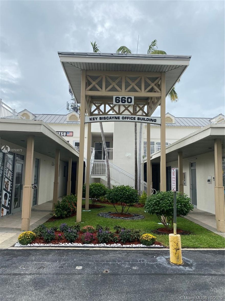 RARE OPPORTUNITY TO OWN COMMERCIAL PROPERTY IN KEY BISCAYNE. BUILDING IS PART OF THE SHOPPING STRIP WHERE WINN DIXIE THE ONLY SUPERMARKET IN THE ISLAND, IS AN ANCHOR STORE. A LOT OF WALKING TRAFFIC. BUILDING IS FULLY LEASE. ENOUGH PARKING SPACES WITH NO LIMITATION. TENANTS HAVE A LONG TIME HISTORY IN THE PLACE. KEY BISCAYNE DOES NOT HAVE MANY OPTIONS OF OFFICE SPACES WICH MAKES THIS PROPERTY VERY DESIRABLE.