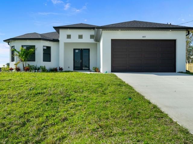 This spacious 3-bedroom+1 Den, 2-bathroom home , FL offers an ideal blend of comfort and style. Featuring a bright and open floor plan, the home boasts generous living areas, perfect for both entertaining and everyday living. The modern kitchen is equipped with high-end appliances and ample cabinet space, while the bedrooms provide plenty of room for rest and relaxation. The master suite includes an en-suite bath for added privacy. With a large backyard and desirable location in a quiet neighborhood, this home is an excellent choice for growing families or those seeking extra space. Convenient access to local amenities and the beautiful Gulf Coast makes it a prime opportunity for anyone looking to settle in Cape Coral.