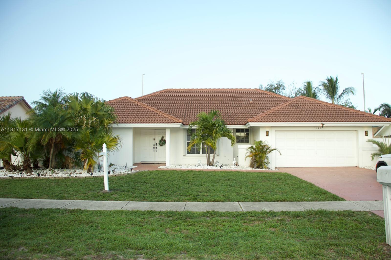 Property for Sale at 1550 Sw 52nd Ter, Plantation, Miami-Dade County, Florida - Bedrooms: 4 
Bathrooms: 2  - $820,000