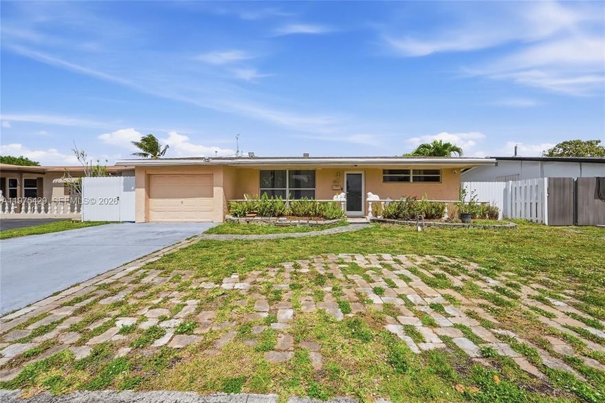 YES!... IT’S TRUE! There’s an incredible 3b/2b single-family home for sale in Sunrise! Enjoy a spacious kitchen with tons of counter space, plus a living room, dining room, and bright Florida room. This home features beautiful, tiled floors throughout, a newer washer & dryer, and major upgrades recently added: a newer roof, newer A/C system, newer water heater, and a newer aluminum fence. It also includes high-impact doors, hurricane shutters, a private fenced backyard with room for a pool, plenty of parking, and best of all... NO HOA! Turnkey and move-in ready. This is a MUST-SEE in person! Call or text RIGHT NOW to schedule your private showing before it’s gone!