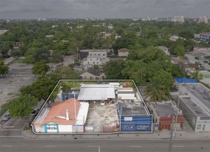 Exclusive investment opportunity at a highly visible and strategically located property in Miami. This opportunity encompasses four contiguous lots at 3002 NW 7th Ave, 3010 NW 7th Ave, 3014 NW 7th Ave, and 725 NW 30th St. This versatile space is ideal for an outdoor market, boutique retail, or a beer and wine establishment, catering to the vibrant local community and visitors alike.

. The mix of commercial potential, including beer and wine service, makes it a perfect spot for a destination market or retail space that draws both locals and visitors.