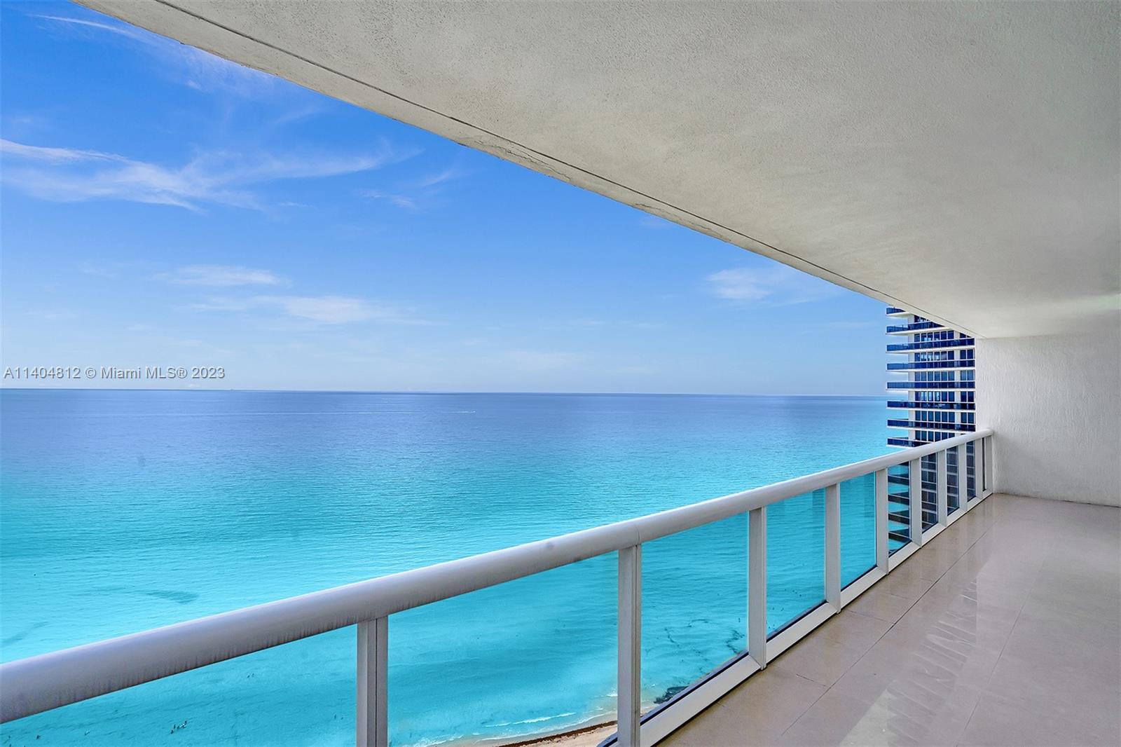 Oceanfront Resort Style Living at its Best! Large Foor Plan with Direct Ocean views. Three bedroom, Three bathrooms unit. Stunning 32x32 white glass porcelain tiles throughout and elegant marble flooring in the bathrooms. Floor to Ceiling Impact Windows/Sliding doors. Built-in California closets.Closets galore! European-style kitchen, granite countertops, and cooking island. The full-service building features infinity edge pools, a full-service spa, a spectacular fitness center overlooking the ocean, a poolside restaurant, pools, beach service, valet, and a 24/7 Concierge. Short distance to Local shops, Aventura Mall, Fort Lauderdale Airport, and more!