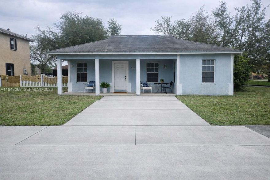 Well-maintained 3-bedroom, 2-bath single-family home located in a quiet, established neighborhood ideal for family living. This property offers a functional layout, comfortable living spaces, and a spacious yard with ample outdoor potential. Conveniently situated near I-95 for easy commuting and directly across the street from Gwen Cherry Park, providing green space, recreation, and a community-friendly atmosphere. Close to schools, shopping, and major roadways. Easy to show.