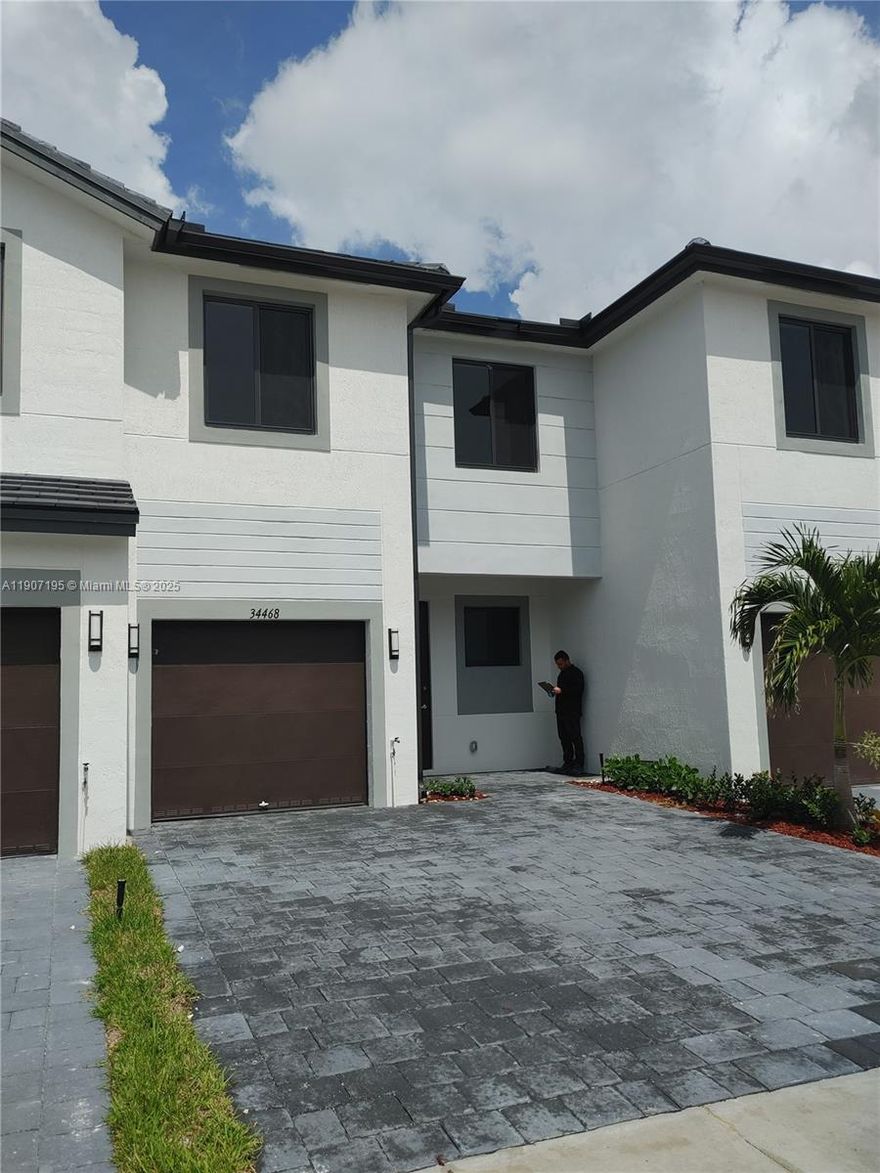 BRAND NEW CONSTRUCTION 2-STORY TOWN-HOME WITH GARAGE AT CENTURY PARK SQUARE COMMUNITY GREAT LOCATION ACROSS THE STREET FROM
FAMOUS "ROBERT IS HERE" FARM & FRESH PRODUCE MARKET, LESS THAN 10" AWAY FROM SIMON'S KEYS MALL OUTLET, AND SHOPPING INCLUDING NATIONAL
ANCHORS LIKE WAL-MART, PUBLIX, DENNY'S, BANK OF AMERICA, 7-ELEVEN, ENTERTAINMENT AND ECO-TOURISM WITHIN YOUR REACH. GREAT ACCESS TO FLTURNPIKE.
SOLID FOUNDATION AND GUARANTEED CONSTRUCTION FEATURING: AMPLE FLOOR PLANS WITH PRIVATE BACKYARD AND ADDITIONAL PARKING
SPACE DRIVEWAY STAINLESS-STEEL APPLIANCES WITH MANUFACTURER'S GUARANTY, NO CARPET! TILE & WATER-RESISTANT LAMINATED FLOORS
THROUGHOUT, MODERN DESIGN KITCHEN CABINETS AND QUARTZ COUNTER-TOPS, PANTRY, AND MUCH MORE A MUST-SEE