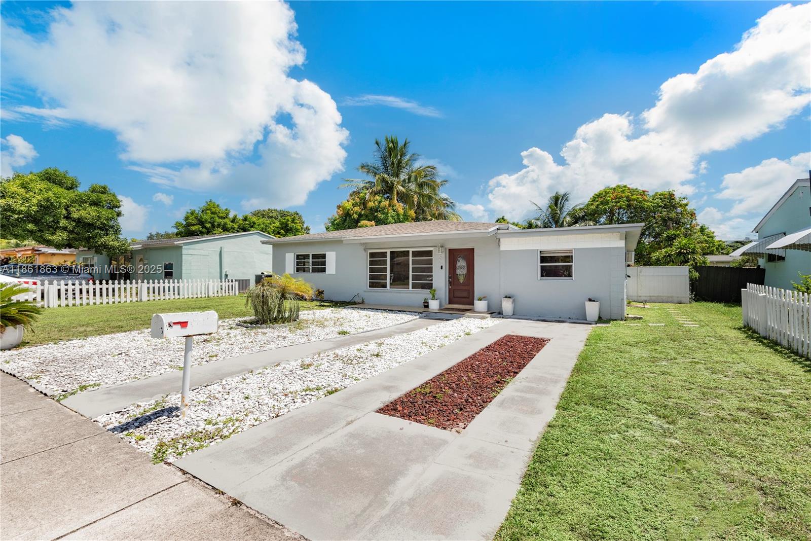 Welcome to this beautiful home located in a quiet North Miami neighborhood, just 5 miles from the beach. This spacious 3-bedroom, 2-bathroom property offers comfort, functionality, and a fantastic outdoor space perfect for entertaining. The home features a bright living area, a separate laundry room with washer and dryer, and a huge backyard with a storage shed. The third bedroom and second bathroom are set apart with their own private entrance, making it ideal for guests, extended family, or a private workspace. Enjoy a peaceful community
while staying close to shopping, dining, schools, and major highways for easy commuting.