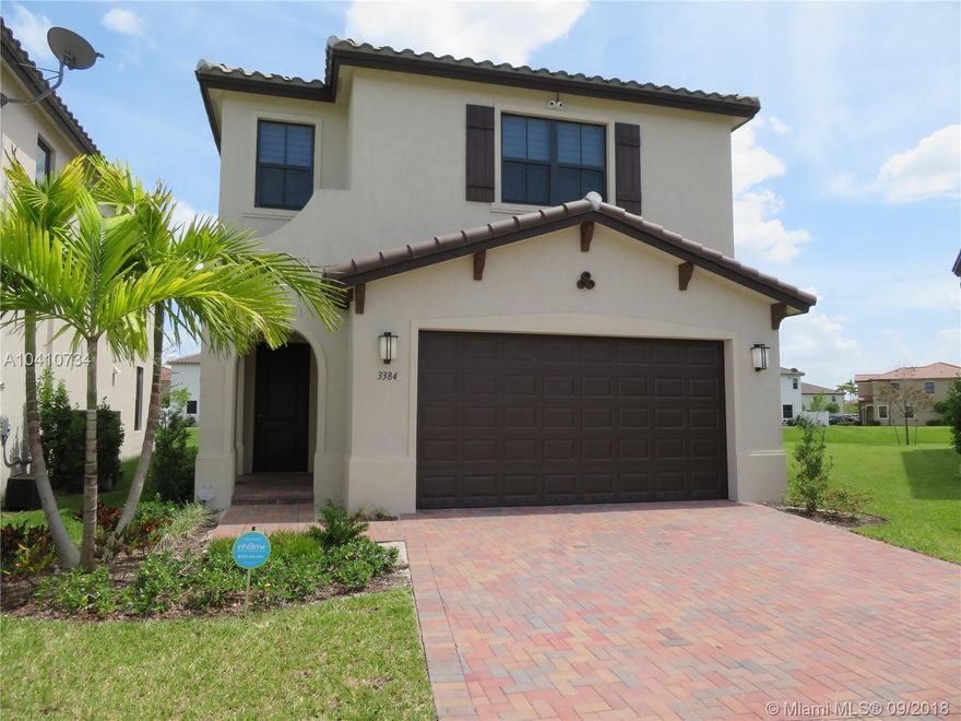 GORGEOUS & BRAND NEW LAKE VIEW SINGLE FAMILY HOME 5B/3B AT THE FAMOUS BONTERRA WITH THOUSANDS OF DOLLARS IN UPGRADES! PROPERTY FEATURES AN EXTRA LARGE MASTER BEDROOM (30' X 20', THE ROOM ALONE! YOU HAVE TO SEE IT TO BELIEVE IT!) MASTER BATHROOM (WITH HIS & HER SIDES) 10 FOOT CEILINGS, MODERN & CUSTOM MADE ZEBRA BLINDS, GRANITE KITCHEN & BATH COUNTERTOPS, WOOD CABINETS EVERYWHERE, STAINLESS STEEL APPLIANCES, FULL DOWNSTAIRS BEDROOM WITH CLOSET & FULL BATHROOM (WITH GLASS SHOWER!) UPGRADED STAIRS, AND MORE. LAUNDRY ROOM IN THE SECOND FLOOR AND WASHER AND DRYER INCLUDED. ROOM FOR A POOL. CLUB HOUSE HAS RESORT STYLE POOL, GYM, POOL TABLE AND MUCH MORE! ALL THIS WITHING A GATED SECURE COMMUNITY IN A GREAT CONVENIENT LOCATION, CLOSE TO I-75 AND TURNPIKE.