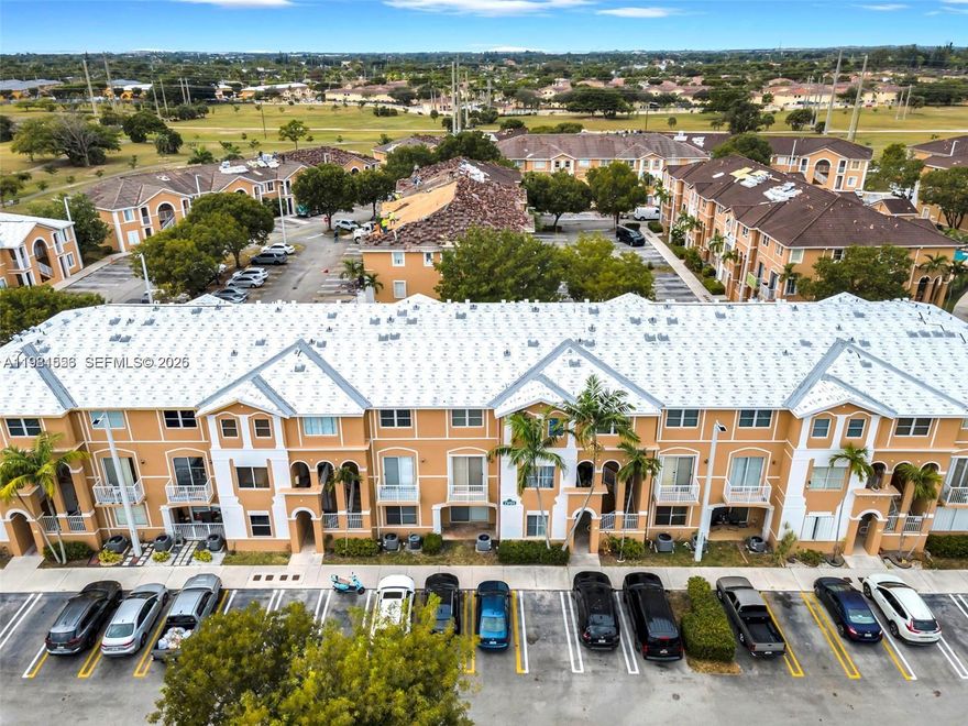 Walk up to your first floor unit.  2 bedroom 2 bath with parking right up front and a terrace.