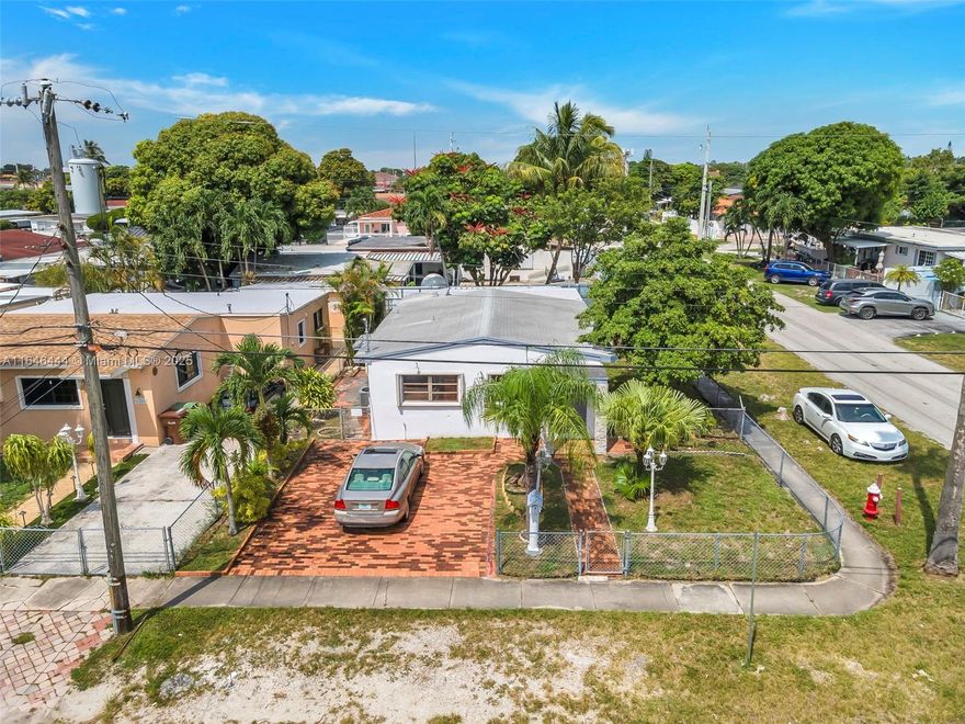 Sellers Motivated! New Roof Coming Soon! Discover the charm of 4296 E 9th Lane in Hialeah! This 2-bed, 1-bath home boasts 1,097 SF of living space on a 5,000 SF corner lot. Featuring tile floors throughout, an updated bathroom, a new A/C, and hurricane shutters. This property is an open canvas ready for your personal touch. Located in a high-demand neighborhood, you're just a short walk from The Leah Arts District, known for its vibrant murals, eclectic restaurants, thrift shops, and retail. Don’t miss this opportunity to create your masterpiece in a thriving community!