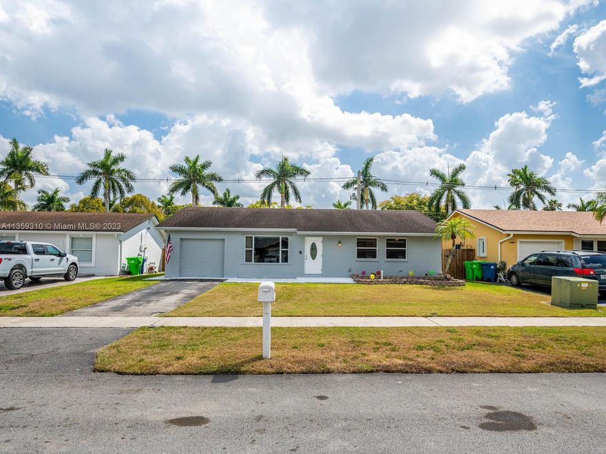 Fresh to the market this 3/2 single family home in beautiful Sunrise has been recently painted and given an a/c upgrade. There is an open floor plan with so many possibilities! The fenced yard is huge, even with the fabulous 8x12 shed there is certainly room for a pool, if you want. Invite the family, friends and neighbors over for a fun game of beach volleyball while enjoying the beautiful south Florida weather, or bring the party indoors as there is plenty of space for entertaining! There are no HOA rules or fees to be concerned about. It's a wonderful pet friendly neighborhood with sidewalks and bike paths throughout. The amazing city of Sunrise is home to the FLA Live Arena and Sawgrass Mills Mall, lots of parks and tons of family friendly events like outdoor concerts, and much more!