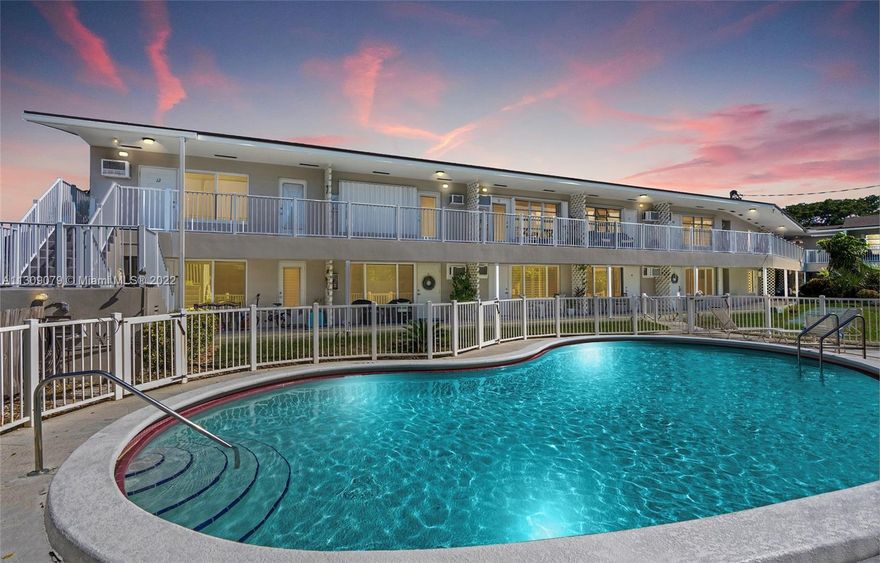 Spacious and lovely 2 bedroom and 1 bathroom in boutique building overlooking pool and intracoastal. Located on A1A walk to the beach, heated pool, BBQ, patio area with on site laundry. Beautiful Inlet Park with one of the few working lighthouses, fishing boat charters, restaurants. Per association residents must be 18 and older. Unit has one assigned parking and guest parkings. Electricity, water, cable TV and internet included in rent! 13% tax added on rentals less than 6 month + 1 day. Cleaning fee $150. Security deposit $1000 (refundable). Unit is available for rent one month in April 2023. Welcome!