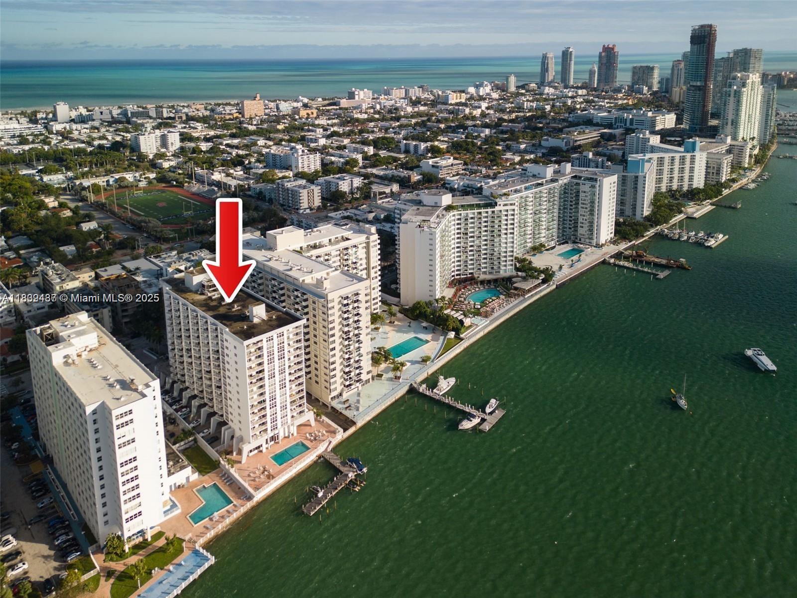 Live in one of the most desirable neighborhoods in South Beach. This spacious 1-bedroom, 1.5-bath residence offers comfort, functionality, and an unbeatable location, just steps from Whole Foods, Lincoln Road, Flamingo Park, the beach, and Miami’s top restaurants. The bright and oversized bedroom features a walk-in closet plus three additional closets, offering a generous storage space. The kitchen has been refreshed with a new countertop, sink, and electric stove. Additional features include a private parking space in the secured garage and an exclusive storage unit on the first floor. The building has completed its 50-year recertification, no special assessments. Enjoy premium amenities, heated bayfront pool, a well-equipped gym with no extra fee .Wi-Fi /Cable included in the maintenance