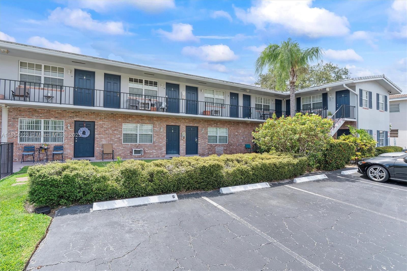 Spacious corner-unit condo with three exposures, offering incredible natural light throughout. This 2-bedroom, 2-bath home in Coral Ridge features tile floors and an open kitchen with granite counters. Enjoy a pool just moments away, along with a dedicated parking spot and convenient guest parking—both located directly in front of the unit. Pet-friendly and well-situated, the building is just minutes from the beach, downtown, and a variety of dining, shopping, and entertainment options. Coral Ridge Mall and Publix are just down the street, making daily errands easy and accessible.