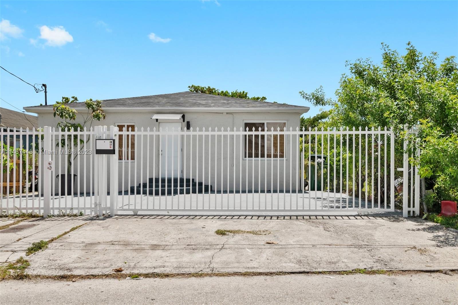 Great updated 5 bedrooms and 2 bathrooms home. Featuring open concept kitchen with quartz countertops, stainless still appliances, master bedroom with walking closet and master bathroom with dual sink, impact windows, central A/C and tankless water heater.