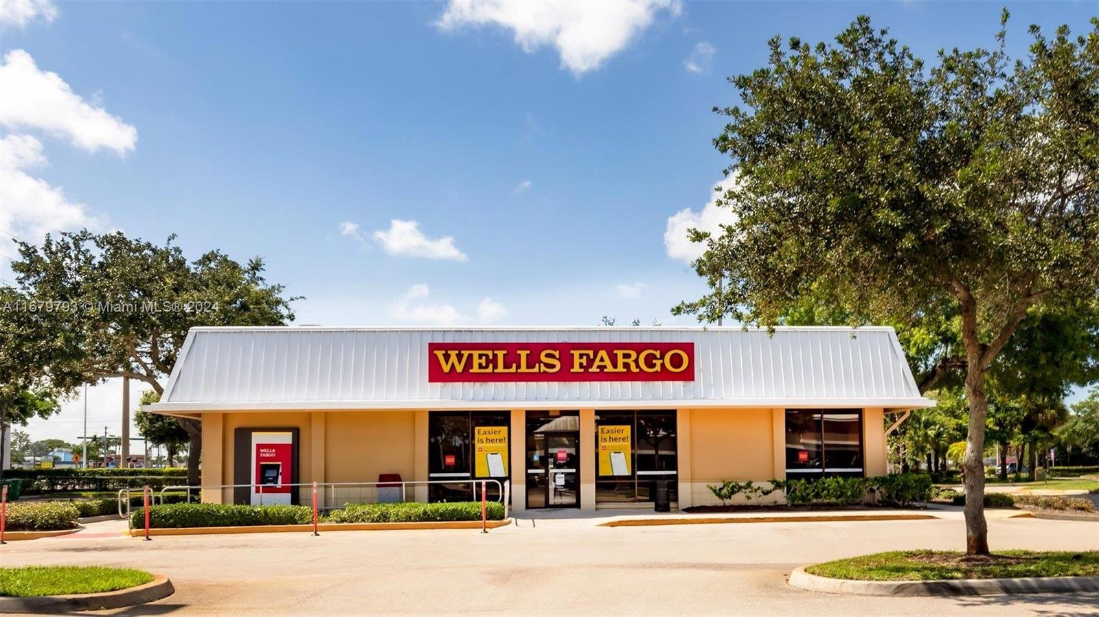 is pleased to present the opportunity to acquire a corporately guaranteed, NNN Wells Fargo ground lease. the property consists of 4800 sqft, freestanding building. there are 8 years remain on a lease which includes 15% escalations every 5 years and within the single 5 years option. Wells Fargo and its predecessor have operated at this location for over 40 years. The Seller is motivated.