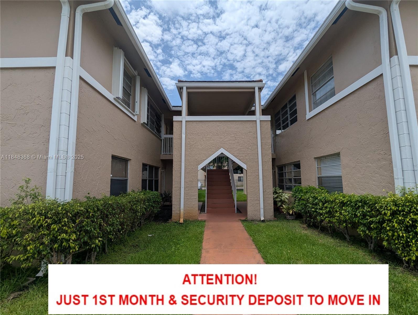 ATTENTION! JUST 1ST MONTH & SECURITY DEPOSIT TO MOVE IN!! Spacious 2 bed, 2 bath unit on the second floor in Lakewood Village HOA. Features tile flooring in living areas and carpet in bedrooms. Freshly painted with in-unit washer & dryer. Enjoy community amenities including a pool, clubhouse, and beautifully landscaped green areas. Conveniently located near University Dr., close to restaurants, shops, and more. Great location and comfortable living!