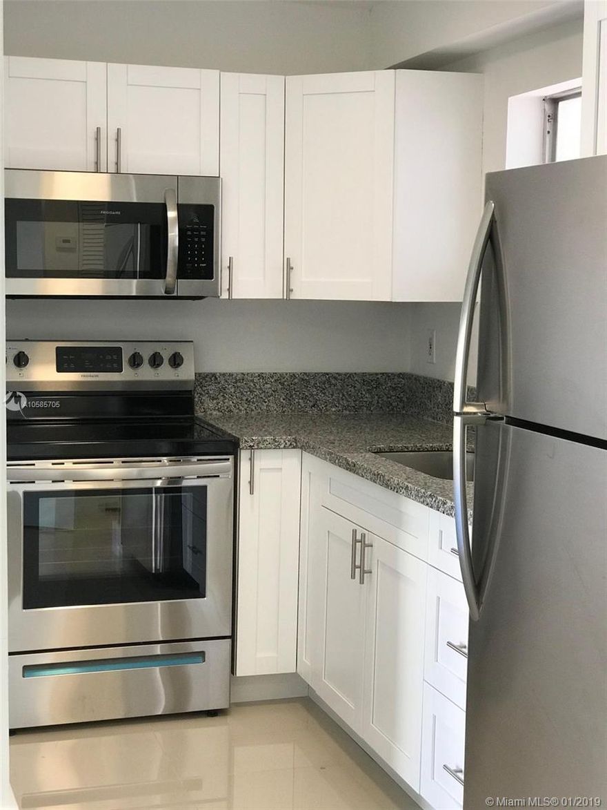 Renovated Apartment in a Boutique Building in the center of Miami, easy access to 836, 826 highways minutes away from Doral, Coral Gables and the Blue Lagoon area.&#xD;&#xA;Be the 1st one to enjoy  new floors Tile and Pergo, Brand new SS Appliances with Modern Kitchen Cabinets plus Granite Countertops. Ceiling Fans , Nice open Balcony. &#xD;&#xA;Loft Style apartment with Open bedroom on second floor.  &#xD;&#xA;Plenty of Closet Space , Gated entrance.  &#xD;&#xA; Unit Located on 3rd Floor Elevator and Laundry Room.&#xD;&#xA; 2 Parking Spaces, Max 2 people in unit .  Approval required by Condo Association