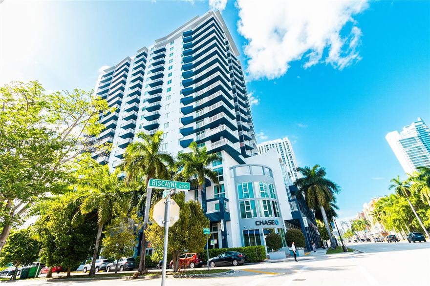 Located in the heart of Edgewater, one of Miami’s fastest-growing and most desirable urban neighborhoods, this residence offers exceptional value surrounded by luxury high-rise developments. Just minutes from Downtown Miami, Midtown, Wynwood, the Design District, Brickell, and Miami Beach, with Margaret Pace Park, dining, fitness, and entertainment nearby. This unit stands out with three assigned parking spaces, a rare and valuable feature in the area. A strong option for end users or investors seeking location, convenience, and long-term upside. The condominium also owns adjacent land behind the building, which may represent potential future value for unit owners, subject to association documents and buyer verification.