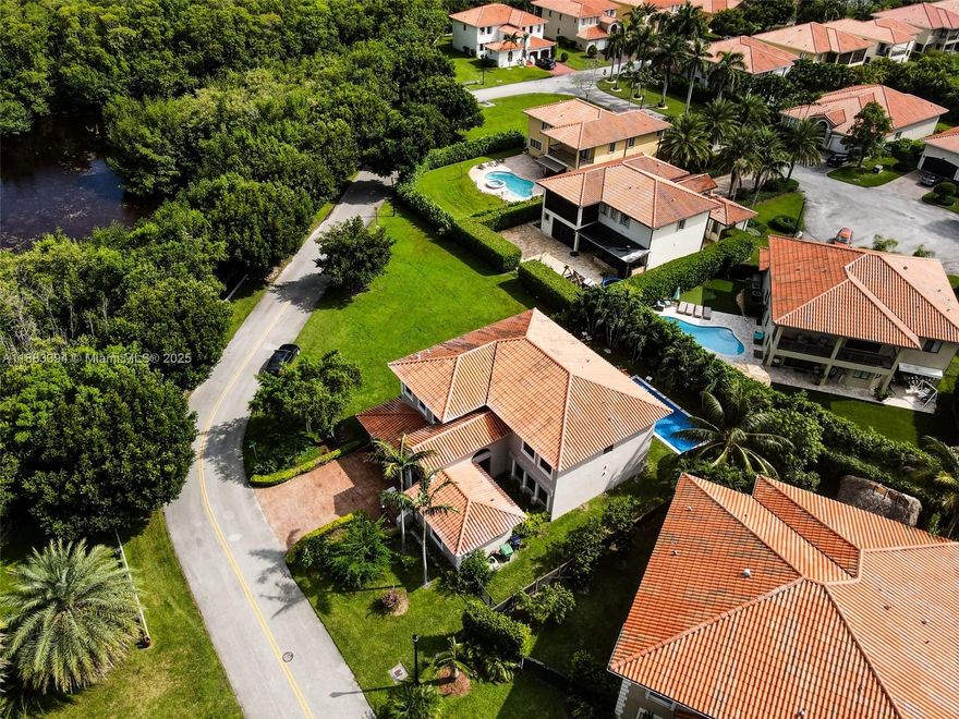 Experience modern luxury in this fully renovated 5-bed, 4-bath home located in one of South Florida’s premier guard-gated communities. Sitting on a desirable corner lot, the residence includes a private guest/in-law suite—perfect for extended family or visitors . The home offers open, contemporary living spaces that flow seamlessly to the outdoors, where you’ll find a private pool, tropical landscaping, and a lush backyard with mature fruit trees with high impact windows. Enjoy both privacy and resort-style amenities, including a community pool, fitness center, ADT, WIFI, Cable TV and front landscaping including with HOA. Recently appraised and priced accordingly, this home delivers the perfect balance of style, comfort, and sophistication—making it an ideal retreat for modern living.