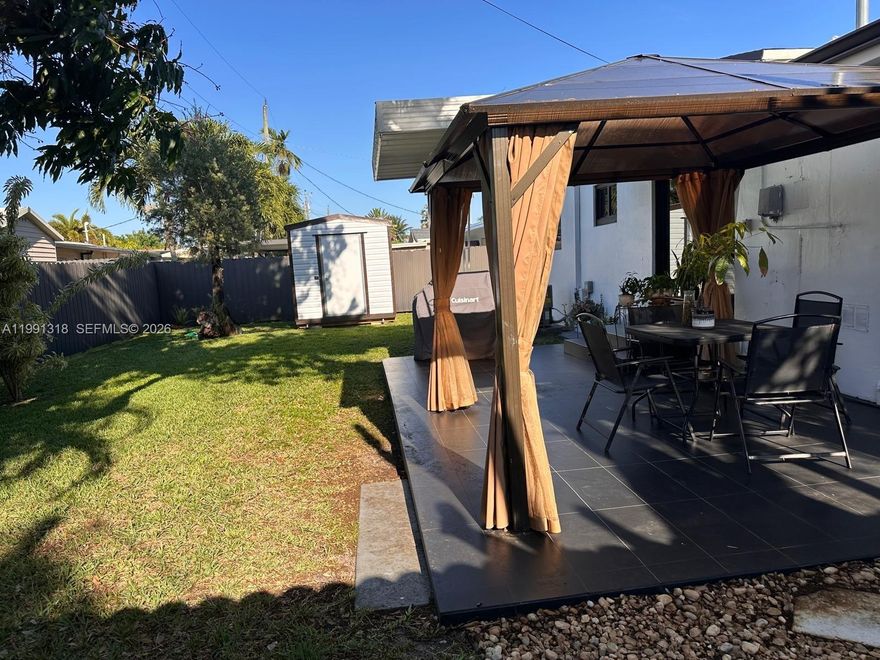 Located in beautiful Virginia Gardens .Spacious single- family home  4 bedroom, 3-bath , windows and impact doors. Enjoy a fenced backyard with a covered patio, perfect for entertaining and enjoying the Florida lifestyle.
A standout feature is the private in-law quarters, perfect for extended family, guest. The home sits in an excellent, quiet neighborhood know for its convenience and accessibility.
Centrally located just steps from Virginia Gardens Police Department and City Center with parks, recreation, near major highways, Miami International Airport, shopping, dining and top-rated schools. This is a rare opportunity to own in one of Miami's most sought-after areas.