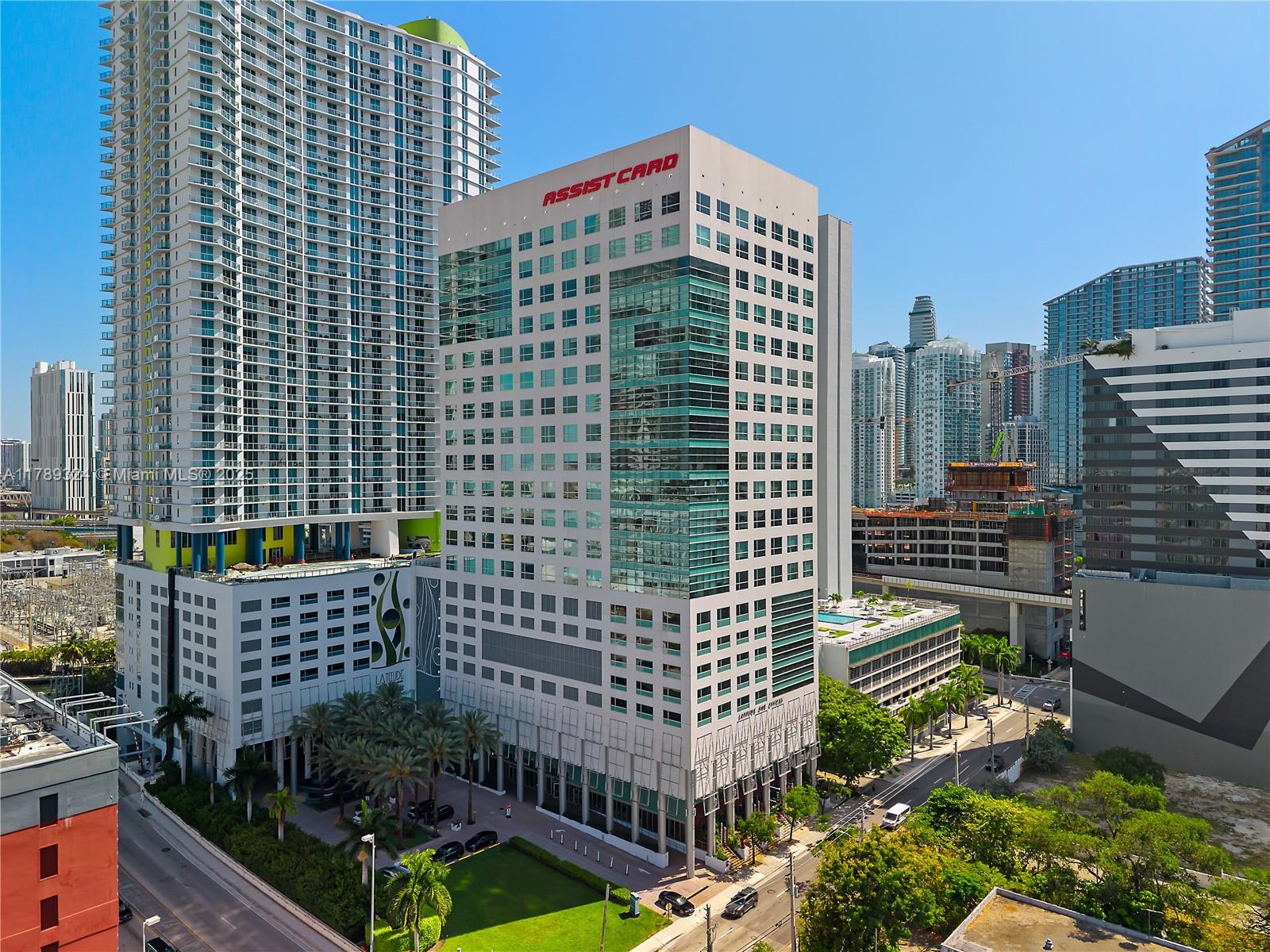 For Sale: Modern office condo at 175 SW 7th St, Unit #1614. Fully remodeled with one parking space (currently rented for $250/mo). Two tenants generating $2,500/mo total. Priced for a quick sale. Contact for details! 720 Rentable SF. 609 SF on tax roll. HOA $870/m.