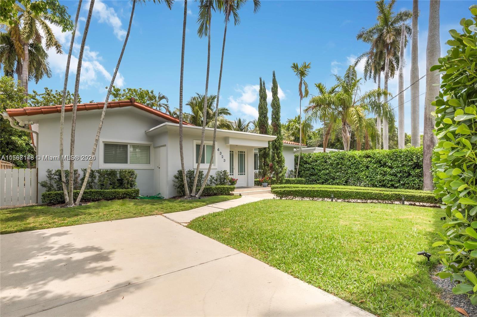 Property for Sale at 4323 N Bay Rd, Miami Beach, Miami-Dade County, Florida - Bedrooms: 3 
Bathrooms: 3  - $2,818,000