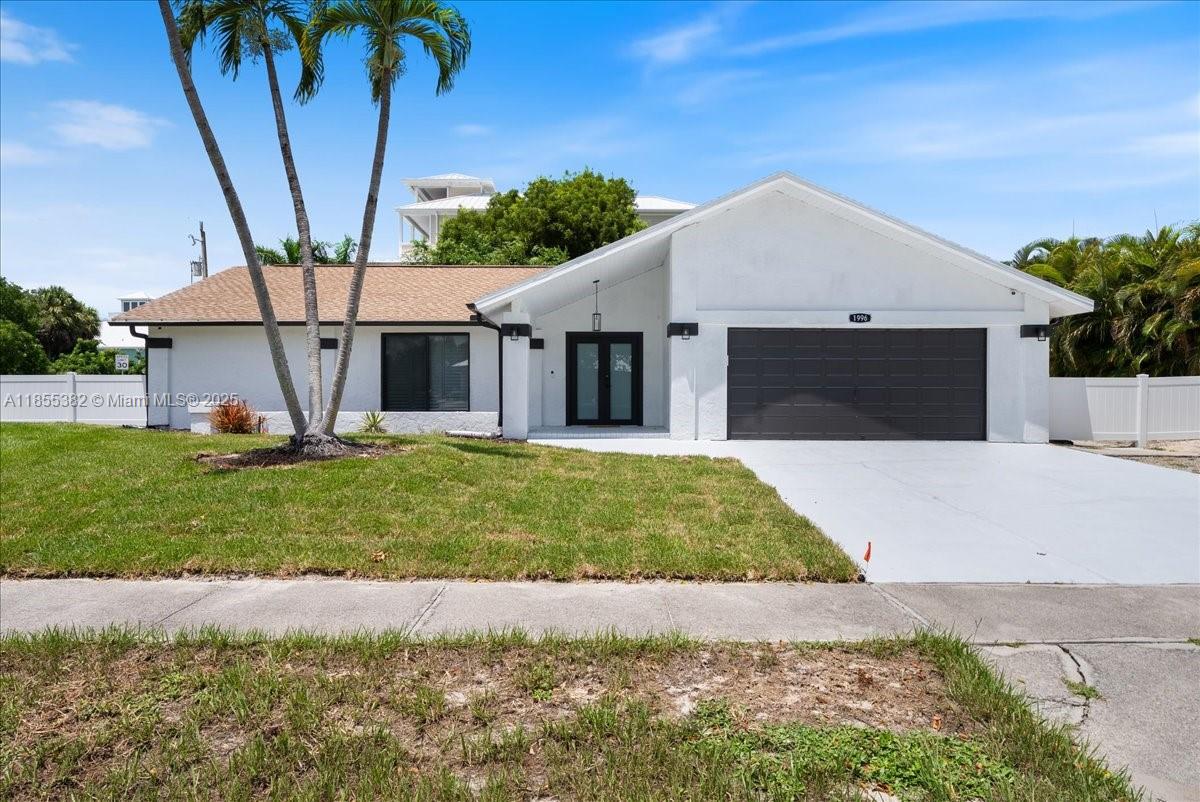 STEP INSIDE THIS NEWLY/FRESHLY RENOVATED 3/2 SINGLE FAMILY HOUSE IN MARCO ISLAND. THE PROPERTY FEATURES ALL NEW FLOORING, BRAND NEW BATHROOMS, UPDATED KITCHEN, LARGE COVERED OUTDOOR PATIO, GRANITE COUNTERTOPS, ALL NEW LIGHTING AND NEW EXTERIOR FENCE. THE OPEN LAYOUT IS GREAT FOR RENTAL OR LARGE FAMILY. THE HOME IS MINUTES AWAY FROM ALL THE FUN AT THE BEACH.