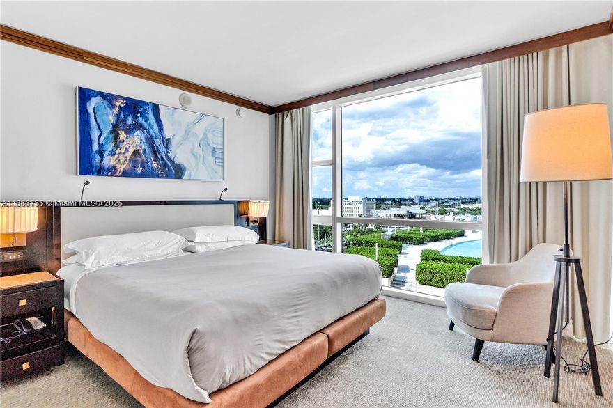 Nestled within a premier US hotel, this opulent 2-bedroom, 2-bathroom apartment epitomizes luxury. Offering complete privacy within an exquisite interior, it seamlessly combines the comforts of a high-end hotel with a stunning beachfront location, affording breathtaking views and direct ocean access.