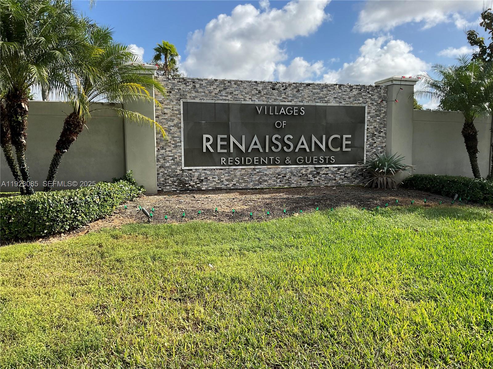 VILLAGES OF RENAISSANCE - Residential