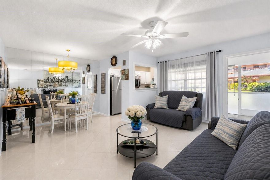 Charming 1-Bedroom, 1.5-Bathroom Condo with Garden & Pool View – A Rare Opportunity FIRST FLOOR! After years of enjoying this
beautifully renovated. The sellers, who are avid snowbirds, have decided it's time to move on,
they are ready to downsize and offer someone else the chance to call this place home. Why You’ll Love This Condo: WATER & INTERNET INCLUDED in HOA fees
Fully Furnished, Bright and Spacious, Stunning Garden & Pool View, Prime Location:
Conveniently close to everything you need! This condo is located near hospitals, doctors’ offices, restaurants,
supermarket. This 55+ gated active community offers many amenities: Clubhouse, Library, Gym, Game room,
Kitchen & Social Area, pool & BBQ area, Bocce and Shuffleboard Courts, Courtesy bus and Plenty of Visitors
Parking. DON'T MISS THIS UNIQUE OPPORTUNITY