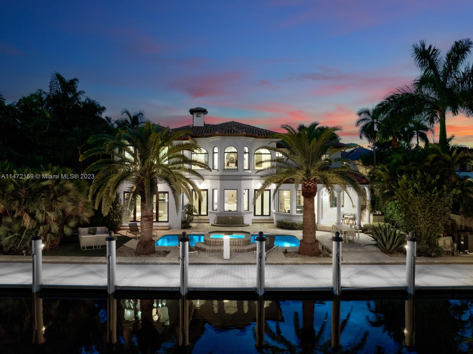 Property for Sale at 168 Fiesta Way, Fort Lauderdale, Broward County, Florida - Bedrooms: 6 
Bathrooms: 6  - $5,990,000