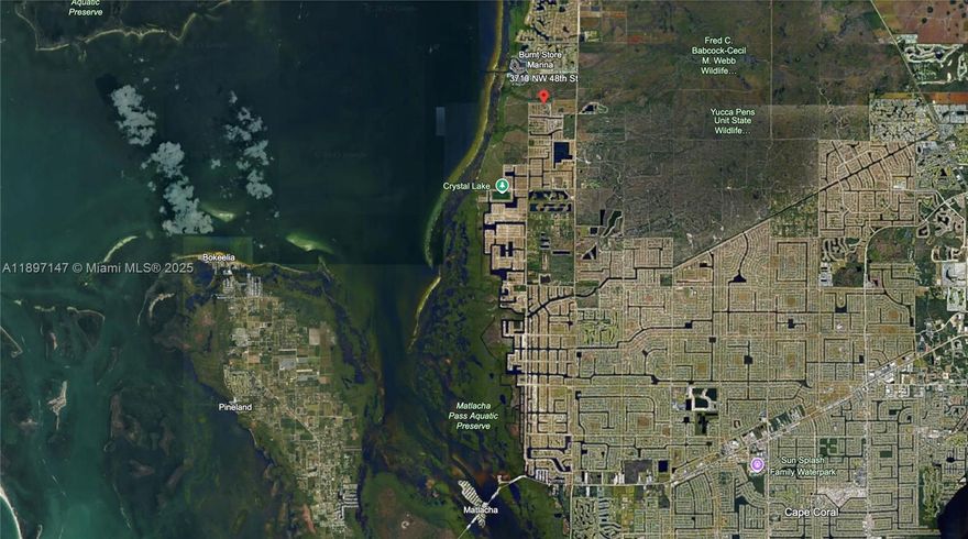 LOCATION LOCATION LOCATION! This vacant lot has plenty of potential for people seeking to build their home in Cape Coral in a more tranquil location, great for people seeking a more peaceful lifestyle or a retirement home! Also potential for investors seeking to build an investment home! Being approximately 10 mins away from Burnt Store Marina - a membership marina that allows you to store your boat - and approximately 15 mins away from the intersection between Burnt Store Rd and Pine Island Rd that has plenty of commercial spots such as Publix and restaurants, this vacant lot has plenty of potential to provide comfort living in Cape Coral, FL!