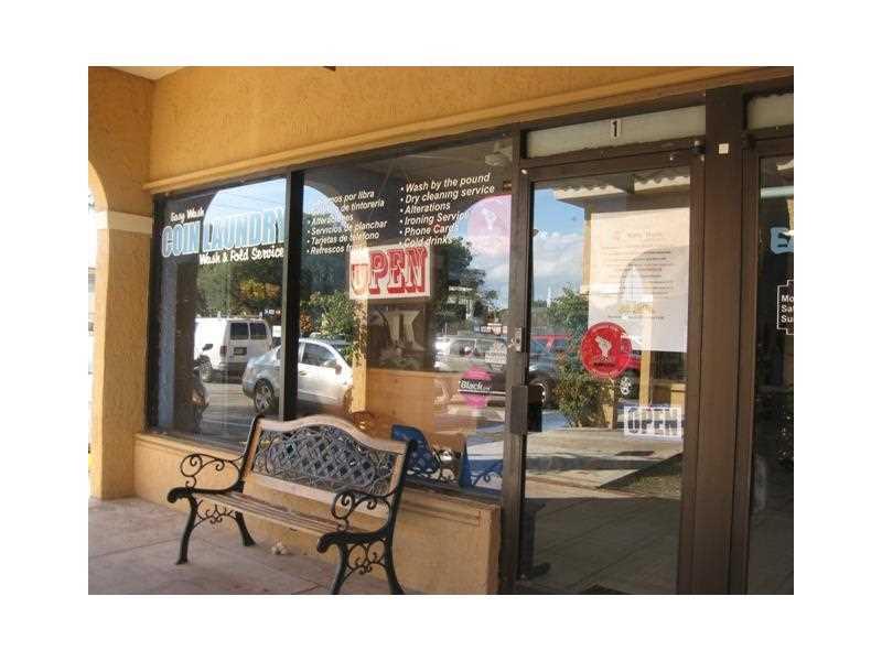 The only available coin laundry in the area, EXCELLENT LOCATION, HIGH TRAFIC SHOPING CENTER, GREAT BUSINESS OPPORTUNITY, Very Busy Coin Laundry near FIU in the Sedano's Square Shopping Center.