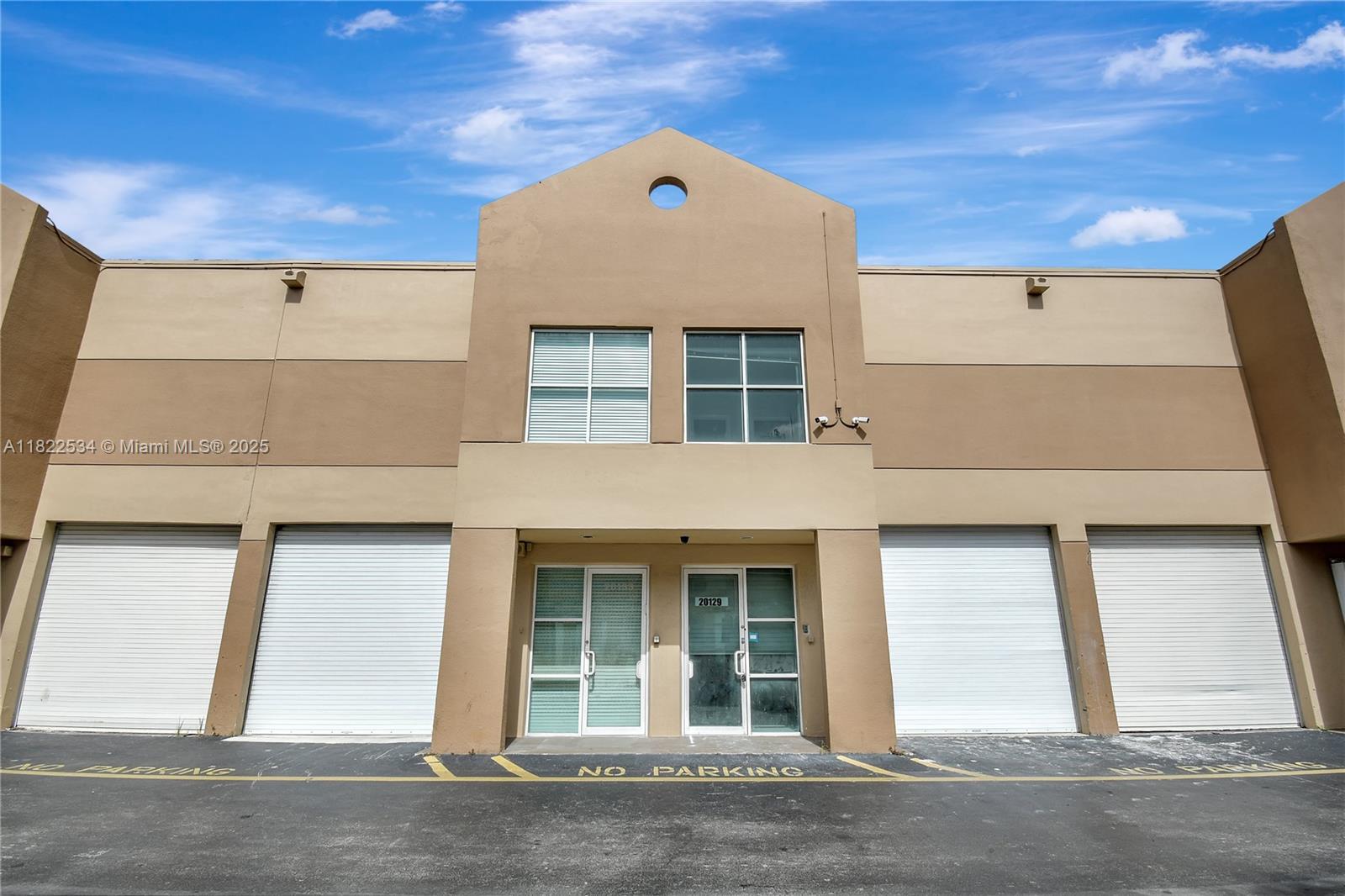 Office plus warehouse space. Incredible upgraded space ready to move in. 2 Story space with lots of space. 2 enclosed offices and bathroom and central AC in entire space. Units rarely available in this community. Low association fee. Equal Housing opportunity.